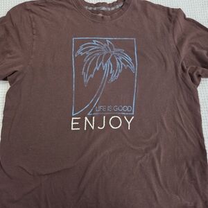 Life Is Good T- Shirt, Men's XL